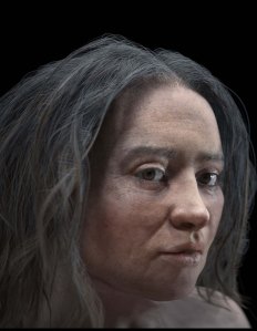 Reconstrucció forense del rostred'una barcelonina del neolític.