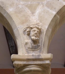 Bust en un carcanyol de la primera galeria.