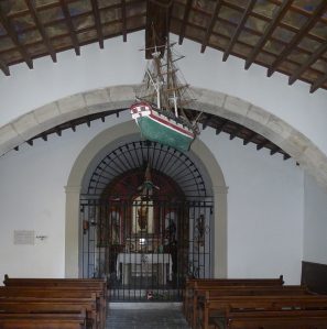 Interior de l'ermita de l'Esperança.