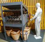 Màquina per triar calibres del taps.