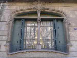 Casa Miró. Finestra.