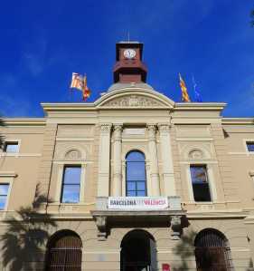 Antic Ajuntament de Sant Martí, actual seu del Districte.