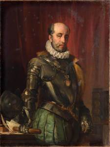 Retrat de Lluís de Requesens i de Zuñiga. Joan Vicens Cots. MUHBA.