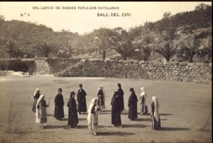 Postal Ball del Ciri. 1913