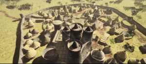 Recreació en 3D ciutadella de Losa