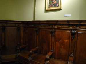 Cadirat de la Sala de Juntes.