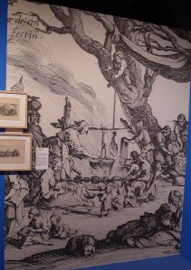 Gravat El camí dels gitanos. Jacques Callot. Foto JAF.