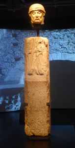 Cap i fragment de cos de Sant Pere. Mestre de Cabestany.