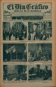 Portada del Dia Gráfico. 5 de juny de 1918.