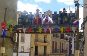 Els embotits. Enramades a Sallent el 2016. Foto JAF_SaG.