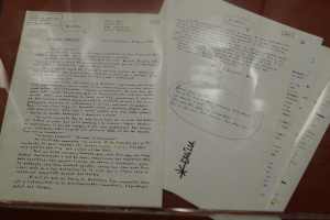 Article manuscrit de mossèn Ballarín.