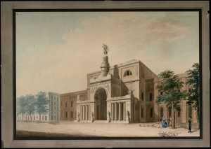 Teatre Nou dels Caputxins. 1842. Foto Oriol Mestres_AHCB.