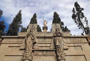 Panteó Batlló i Batlló/Panteó de Salvador Bonaplata. Cementiri de Montjuïc. Foto: Joan Valls Bassa